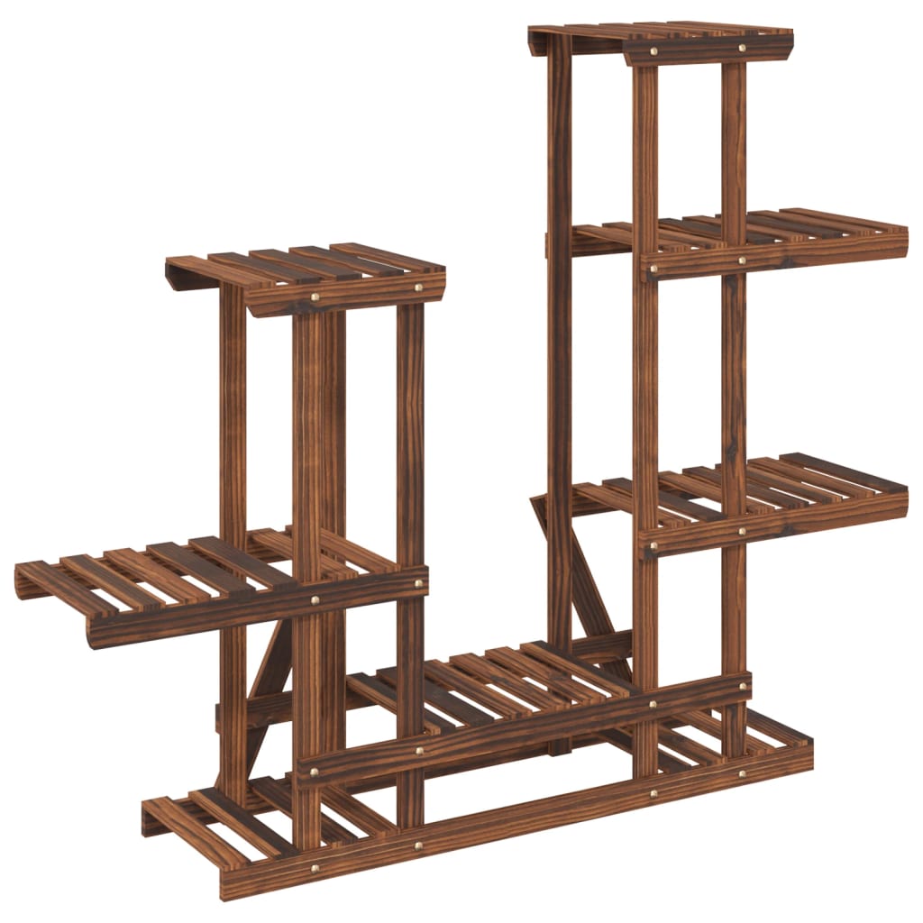 Plantenstandaard Massief Vurenhout Bruin 95 x 25 x 96 cm zonder wielen