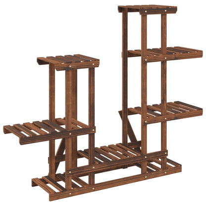 Plantenstandaard Massief Vurenhout Bruin 95 x 25 x 96 cm zonder wielen
