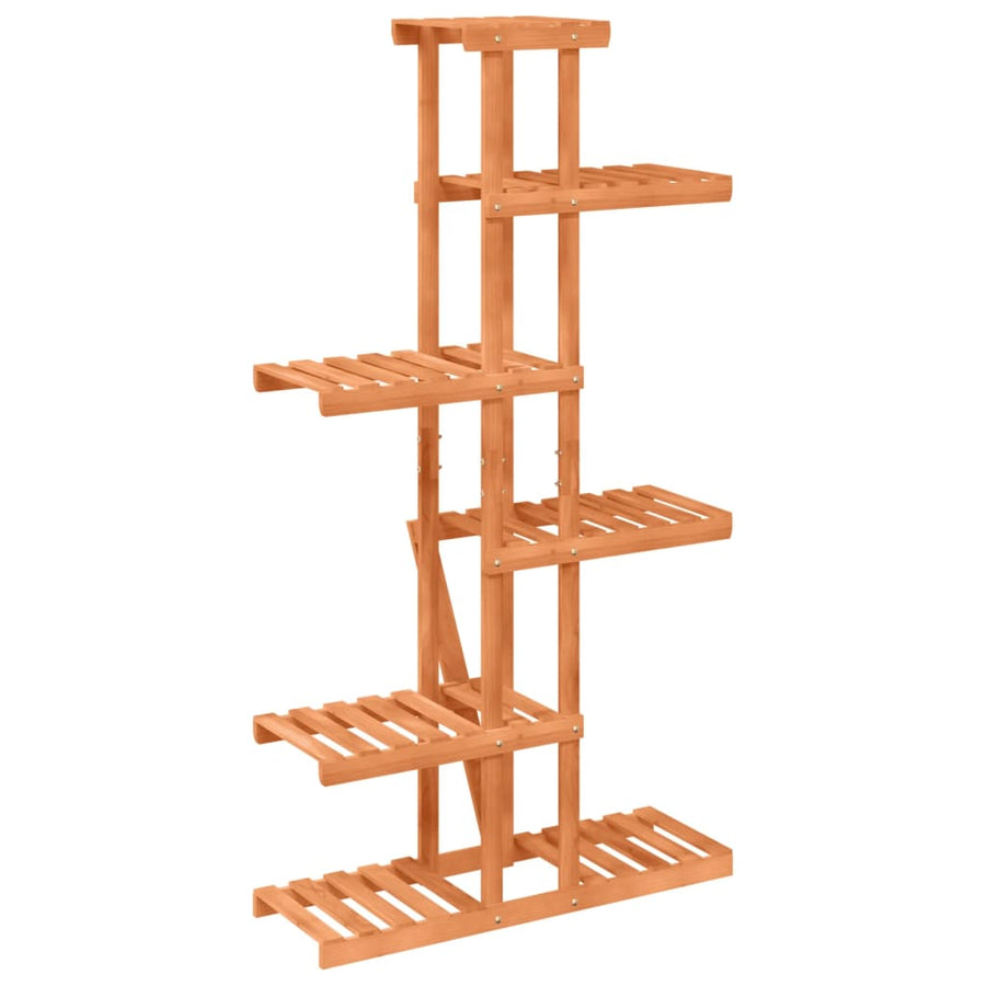 Plantenstandaard 75x25x140,5 cm massief vurenhout
