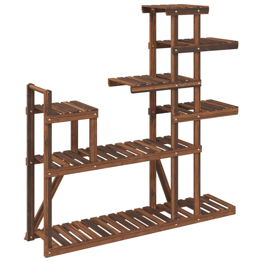 Plantenstandaard Massief Vurenhout Bruin 110 x 25 x 111 cm zonder wielen