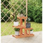 Plant stand 58x25x51 cm solid pine