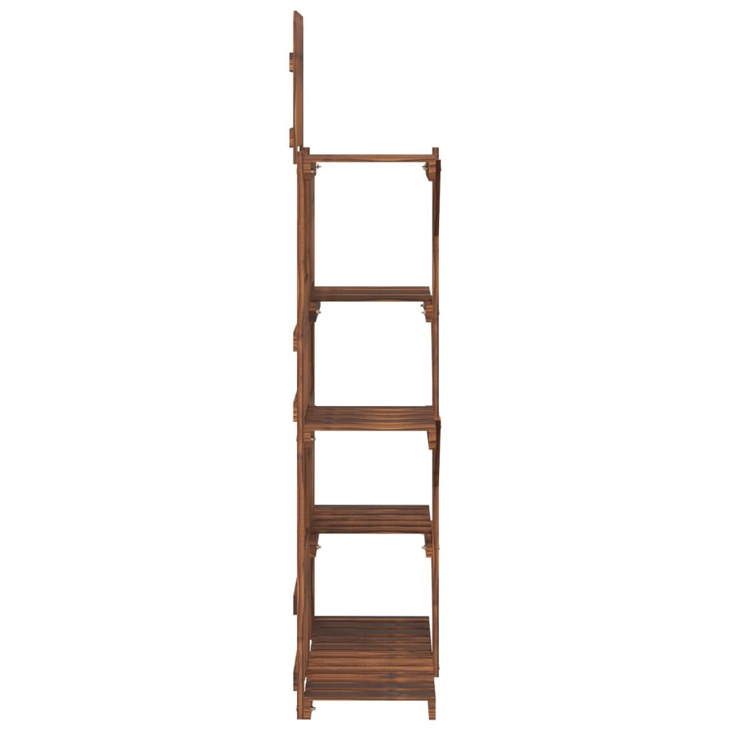 Plantenstandaard Massief Vurenhout Bruin 60 x 25 x 130 cm zonder wielen