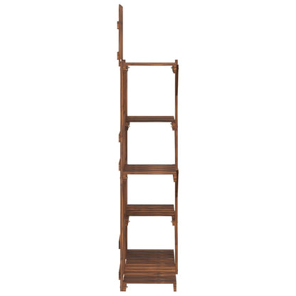 Plantenstandaard Massief Vurenhout Bruin 60 x 25 x 130 cm zonder wielen