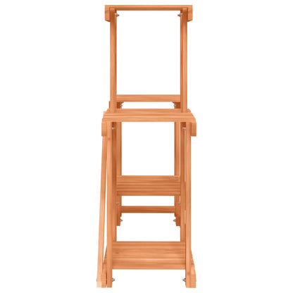 Plantenstandaard 90X25X73,5 Cm Massief Vurenhout Lichtbruin 90 x 25 x 73.5 cm zonder wielen