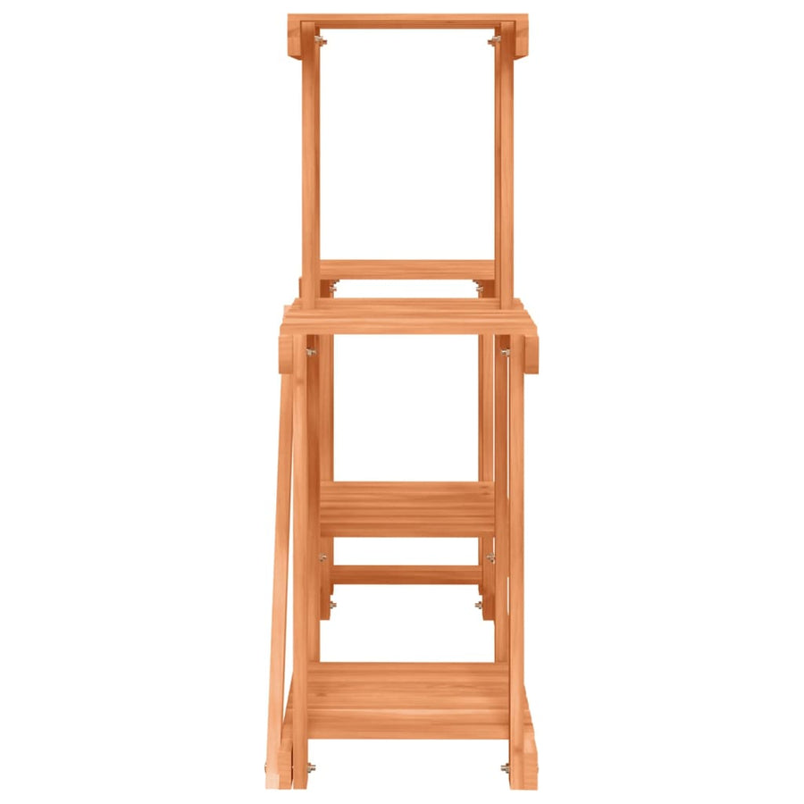Plantenstandaard 90X25X73,5 Cm Massief Vurenhout Lichtbruin 90 x 25 x 73.5 cm zonder wielen