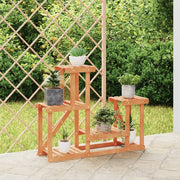 Plantenstandaard 90x25x73,5 cm massief vurenhout