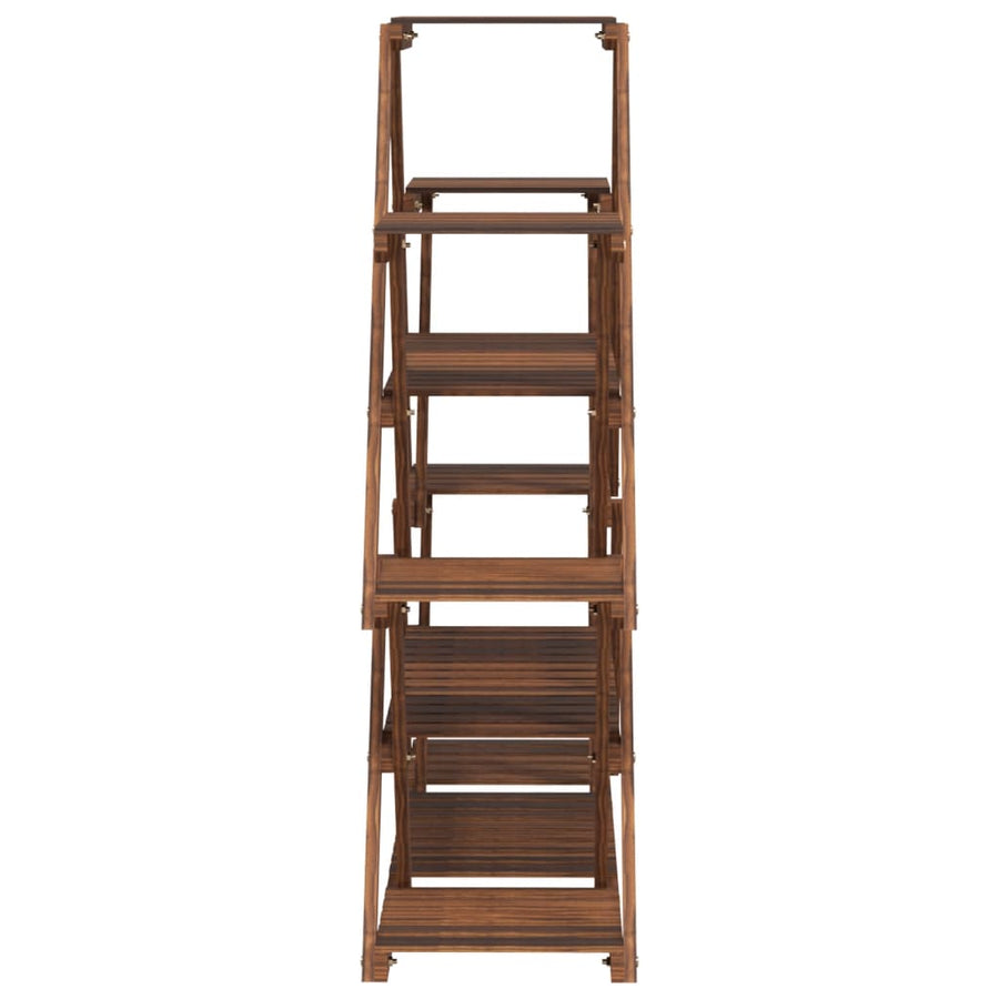 Plantenstandaard Massief Vurenhout Bruin 110 x 25 x 105 cm zonder wielen