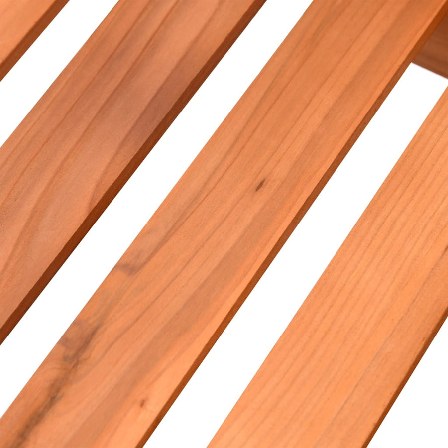 Plantenstandaard 95X25X96 Cm Massief Vurenhout Lichtbruin 25 x 95 x 96 cm zonder wielen