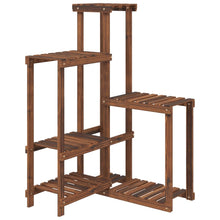 Plantenstandaard 62,5x61,5x101,5 cm massief vurenhout