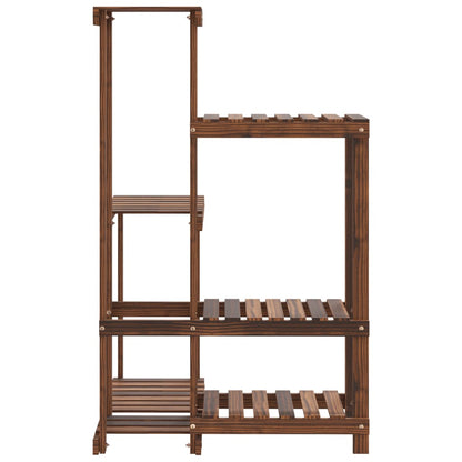 Plantenstandaard 62,5x61,5x101,5 cm massief vurenhout
