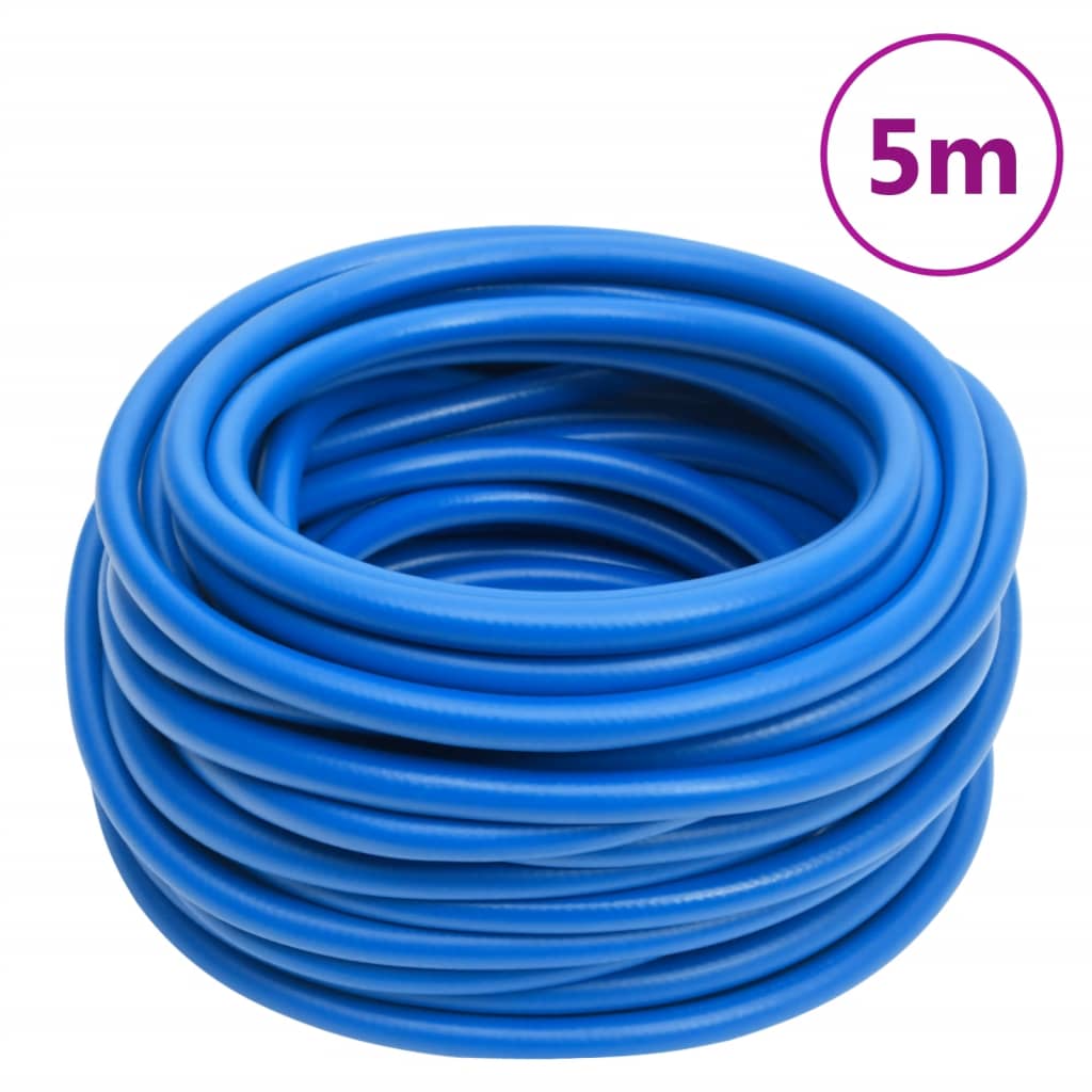 Luchtslang 0,6'' 5 m PVC blauw 0.6 5 m zonder accessoires
