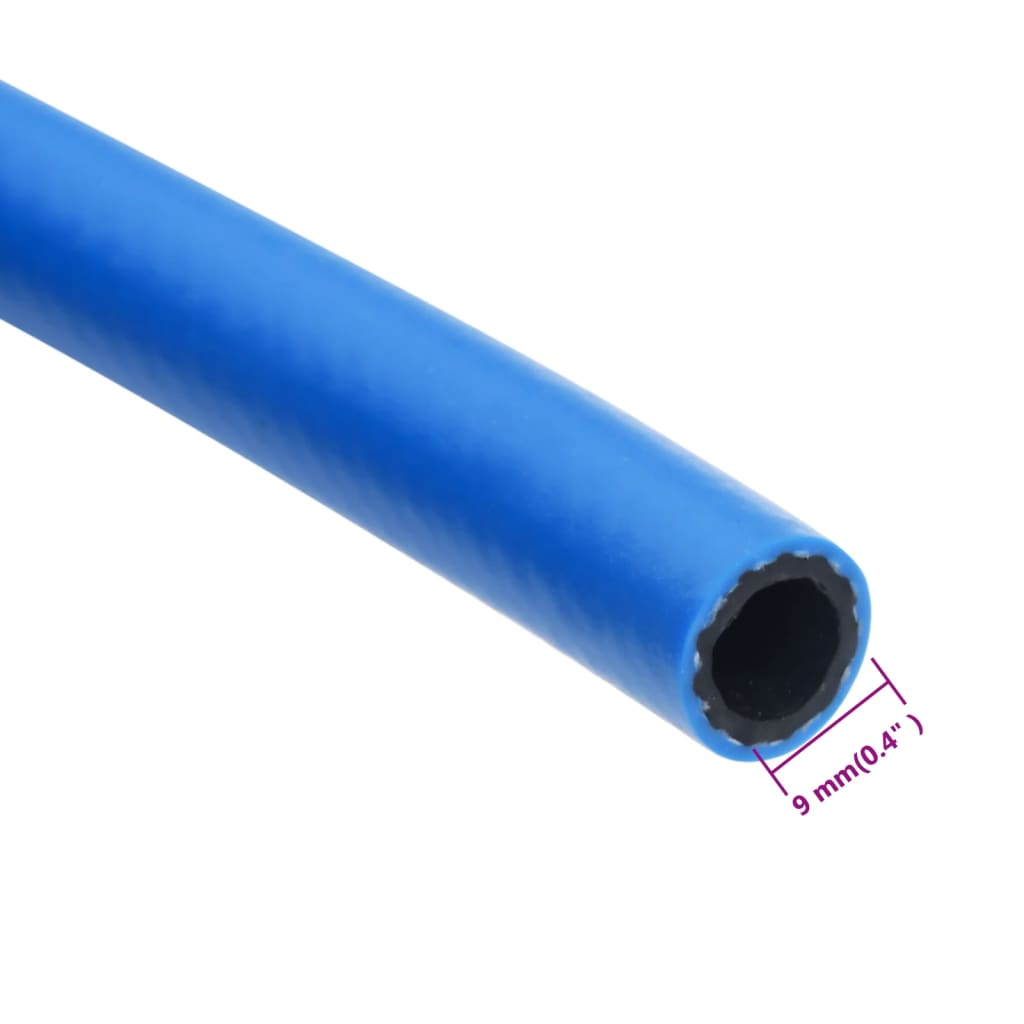 Luchtslang 0,6'' 5 m PVC blauw 0.6 5 m zonder accessoires