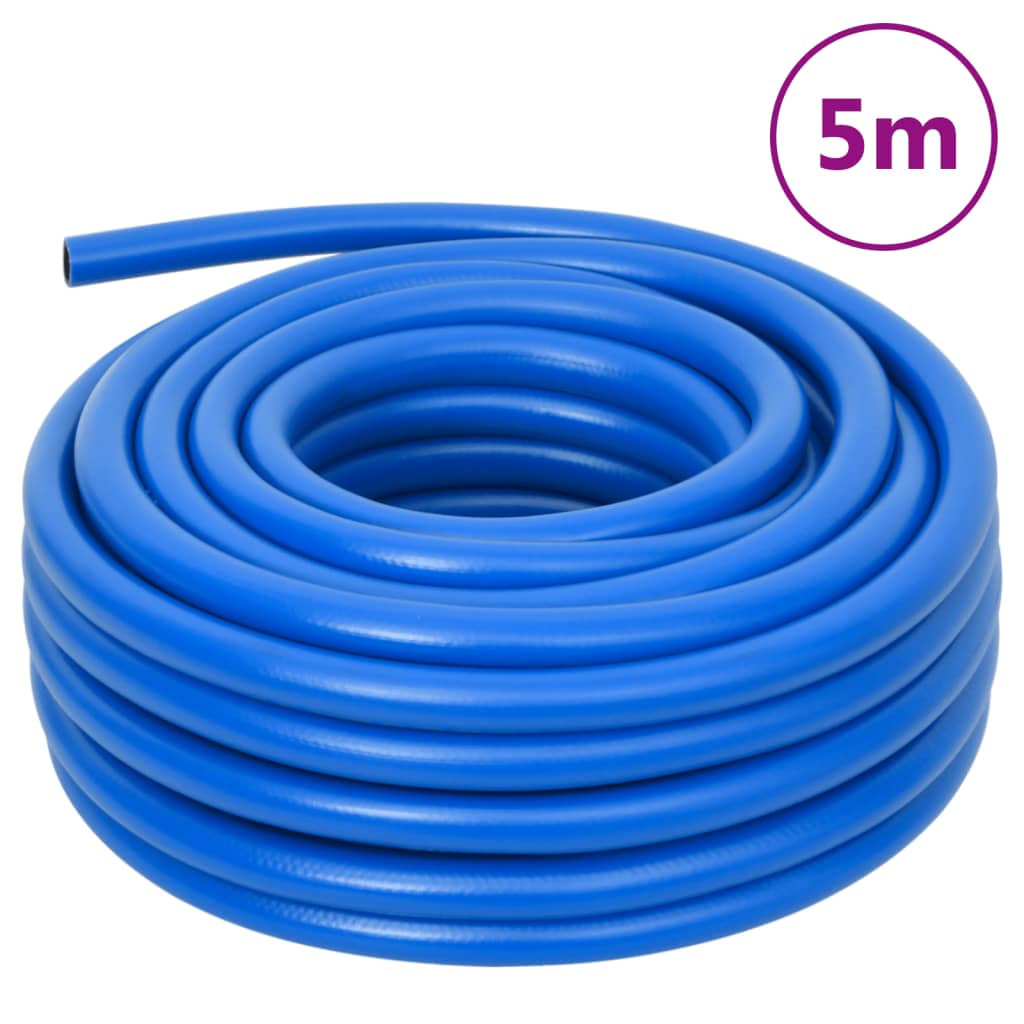 Luchtslang 0,7'' 5 m PVC blauw 0.7 5 m zonder accessoires