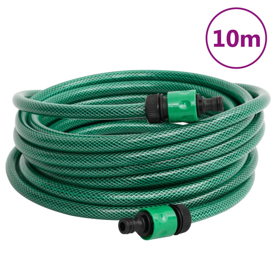 Zwembadslang 10 m PVC groen