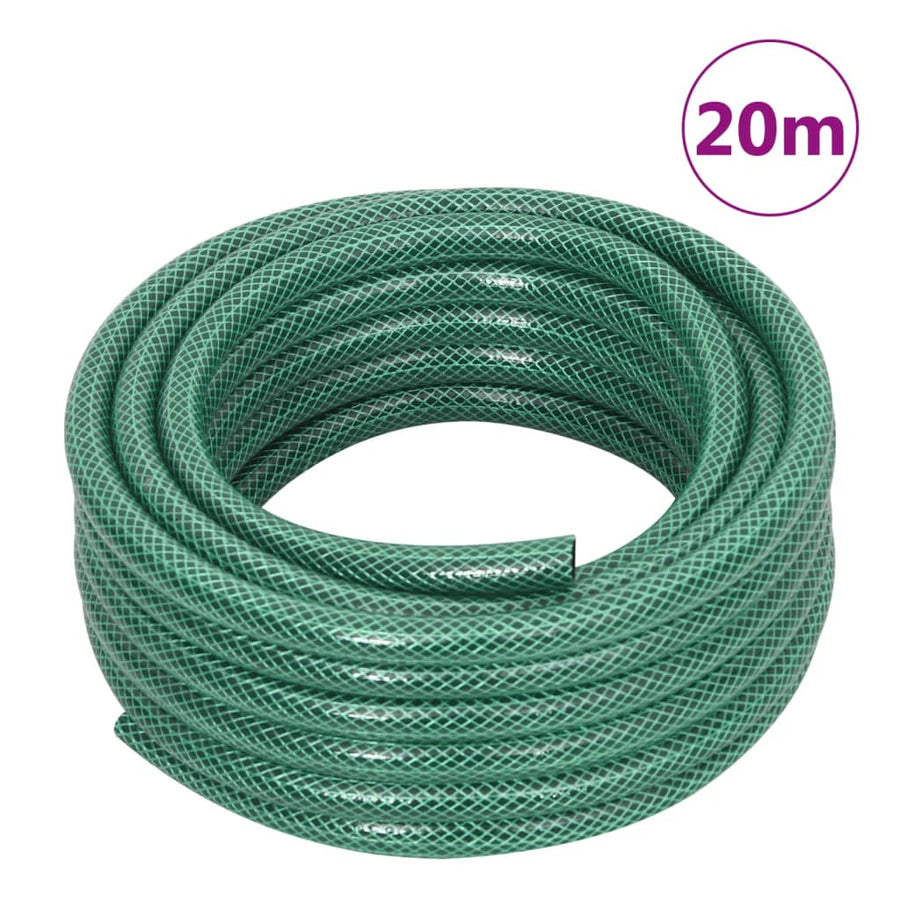 Tuinslang met koppelingsset 0,5'' 20 m PVC groen