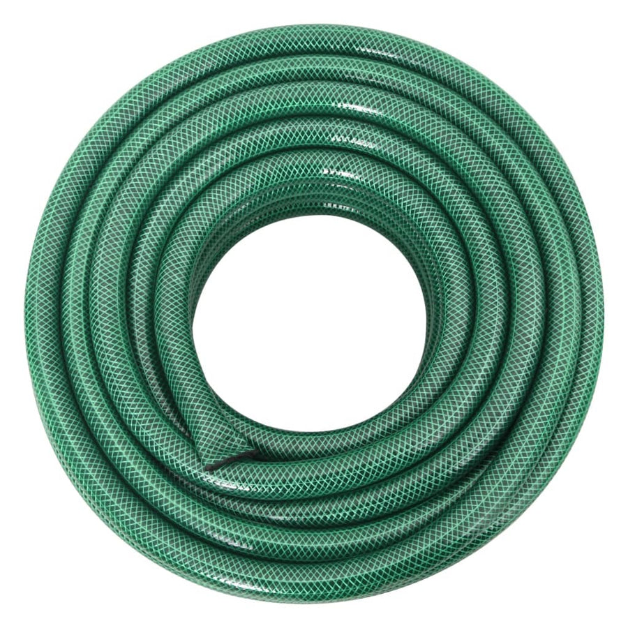 Tuinslang Met Koppelingsset 0,9'' 50 M Pvc Groen 50 m (0.7) met accessoires