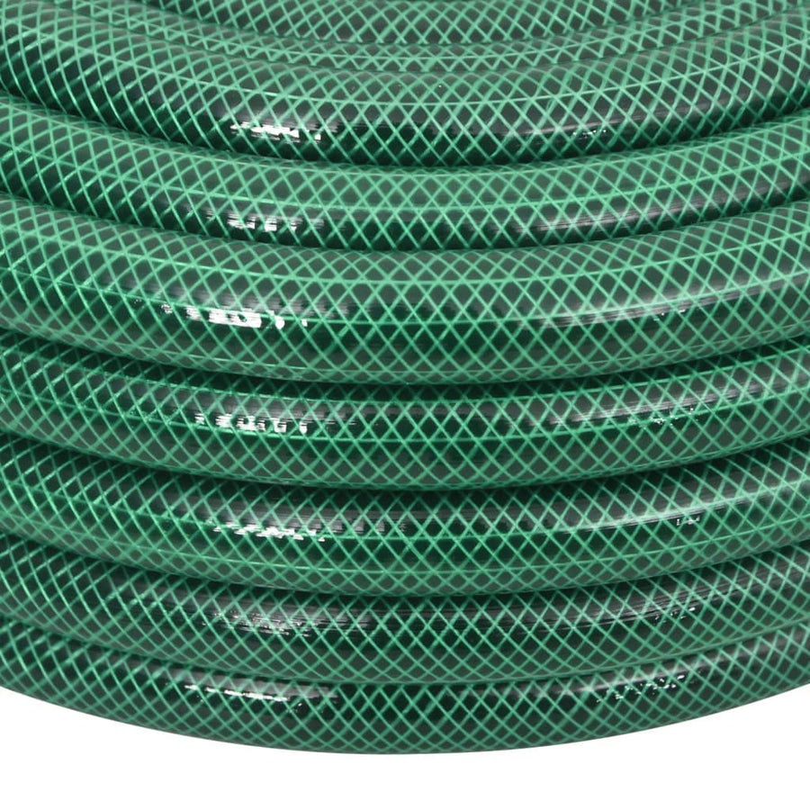 Tuinslang Met Koppelingsset 0,9'' 50 M Pvc Groen 50 m (0.7) met accessoires