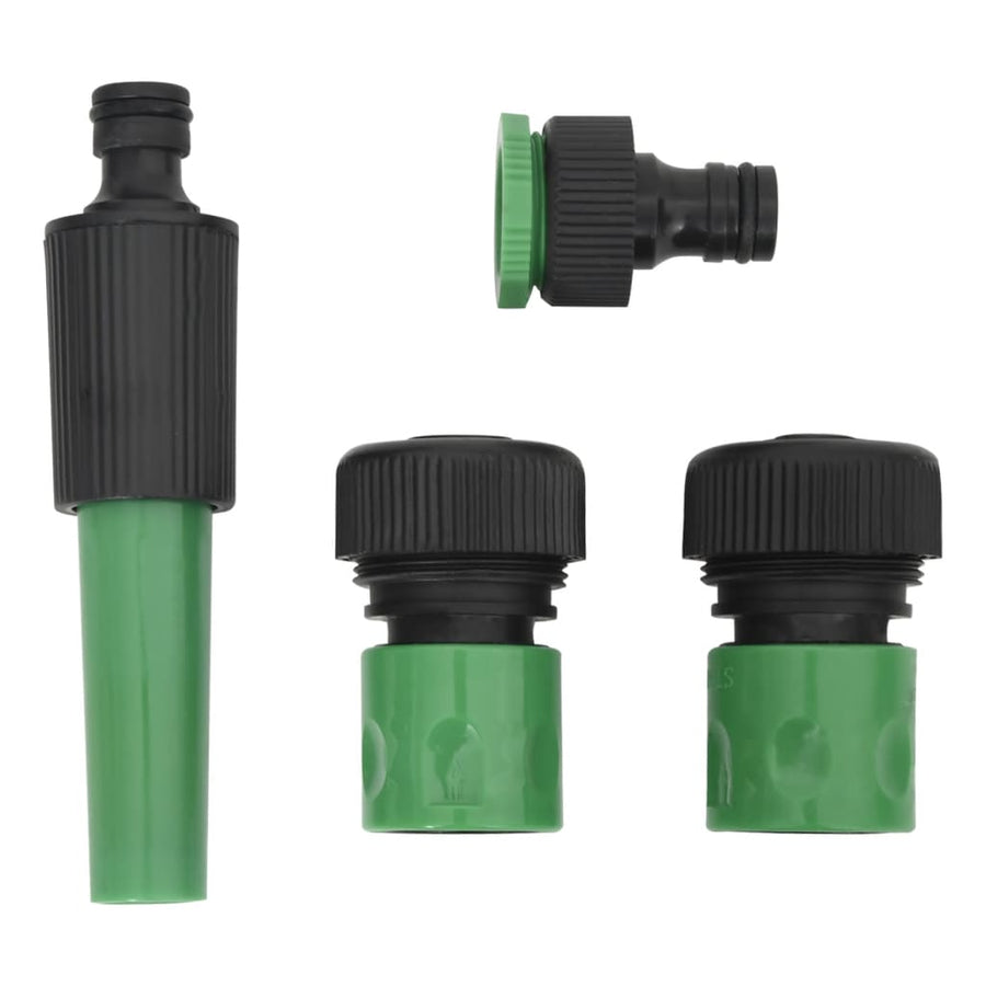 Tuinslang Met Koppelingsset 0,9'' 50 M Pvc Groen 50 m (0.7) met accessoires