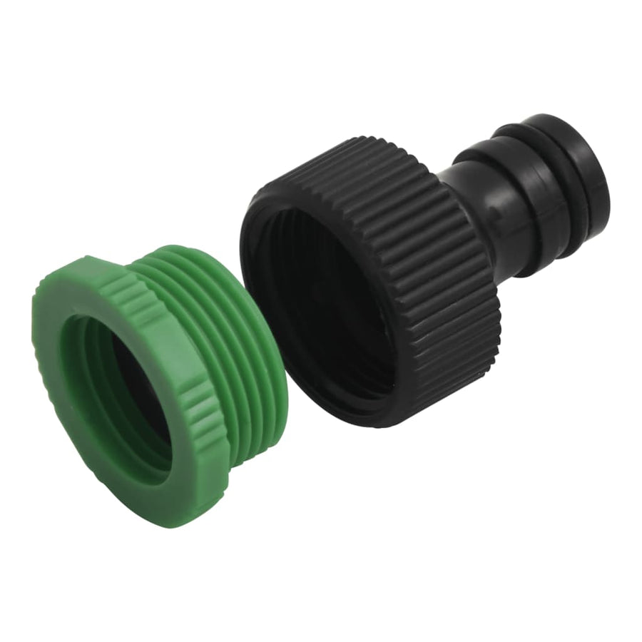 Tuinslang Met Koppelingsset 0,9'' 50 M Pvc Groen 50 m (0.7) met accessoires