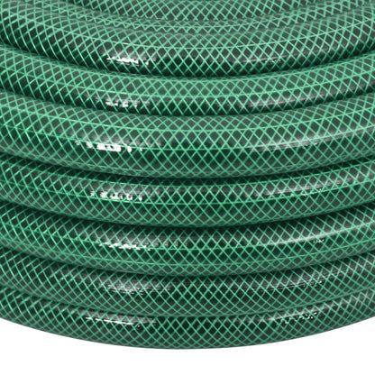 Tuinslang met koppelingsset 0,9'' 100 m PVC groen
