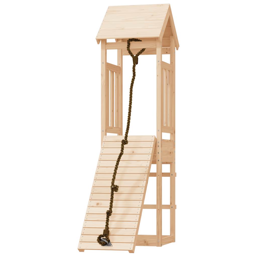 Speelhuis Met Klimwand Massief grenenhout
