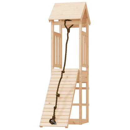 Speelhuis Met Klimwand Massief grenenhout