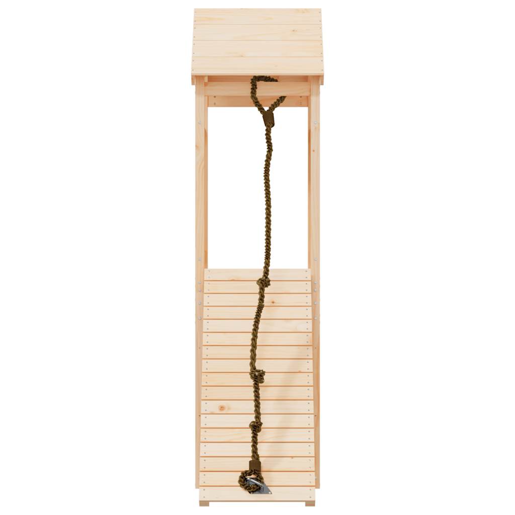 Speelhuis Met Klimwand Massief grenenhout