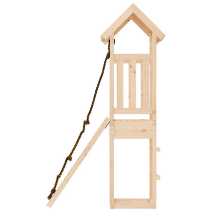 Speelhuis Met Klimwand Massief grenenhout