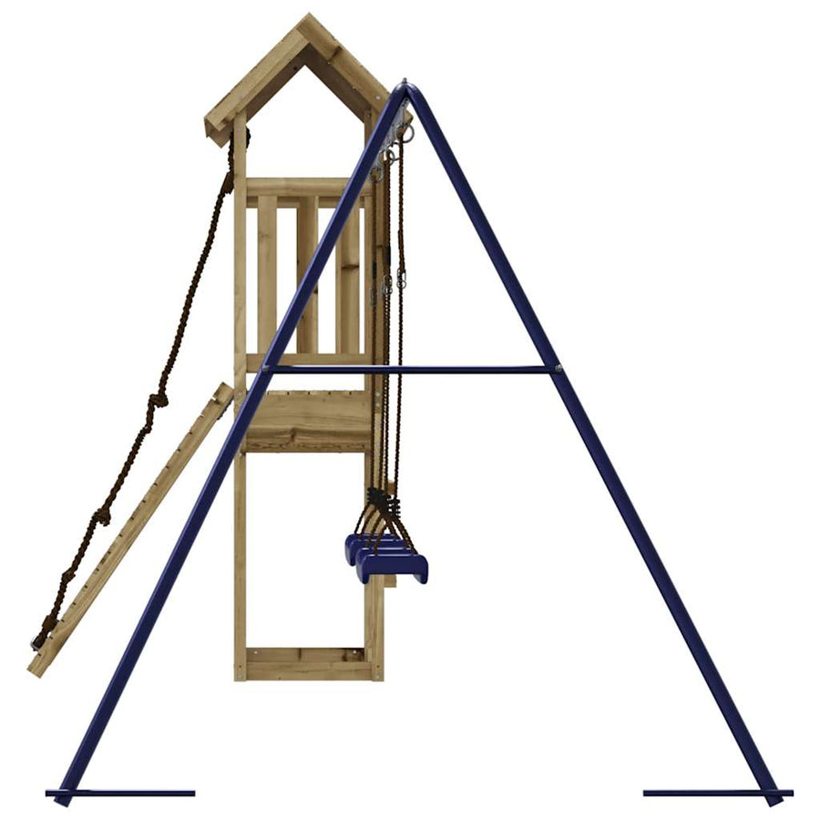 Speelhuis Geïmpregneerd Grenenhout Massief geïmpregneerd grenenhout