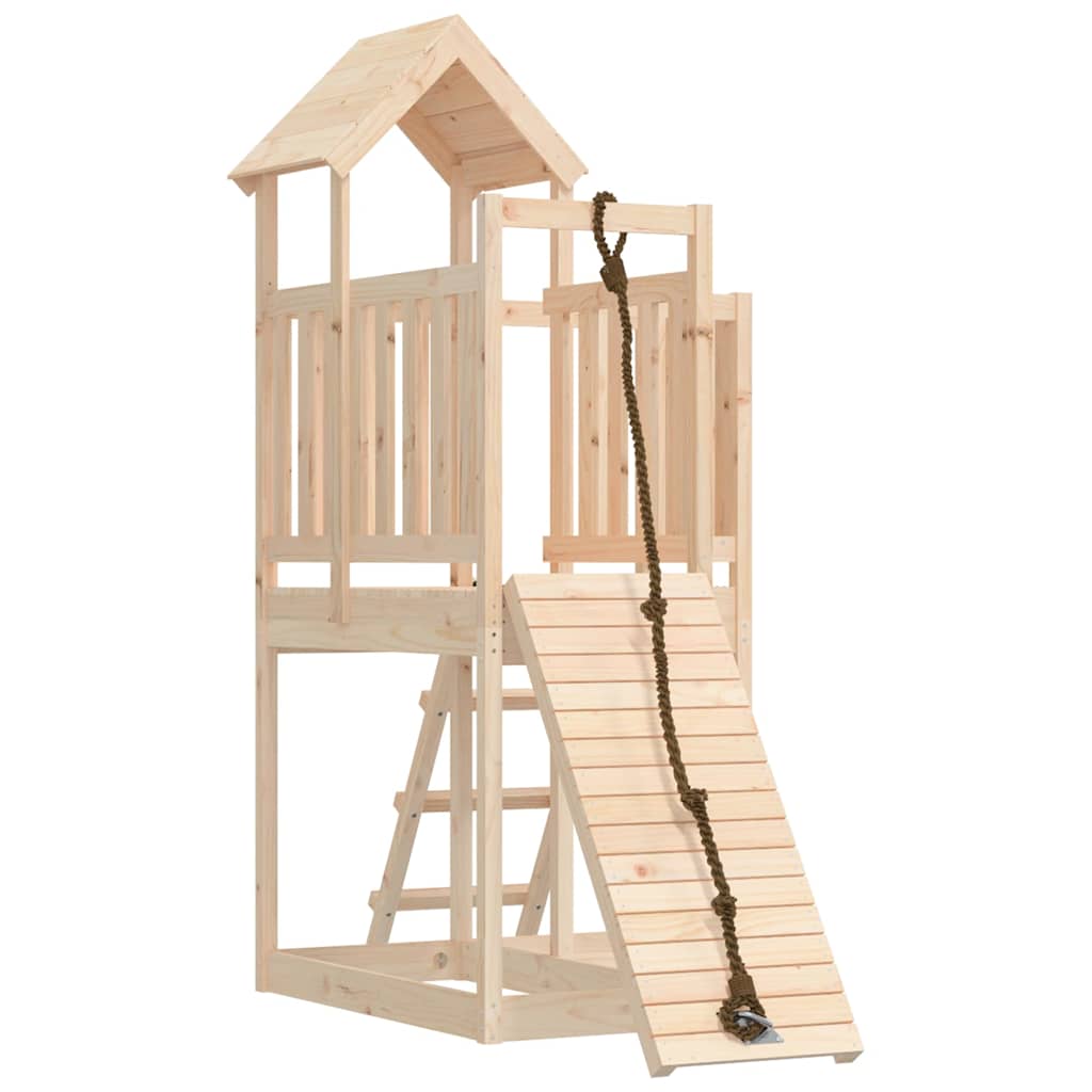 Speelhuis Met Klimwand Massief grenenhout