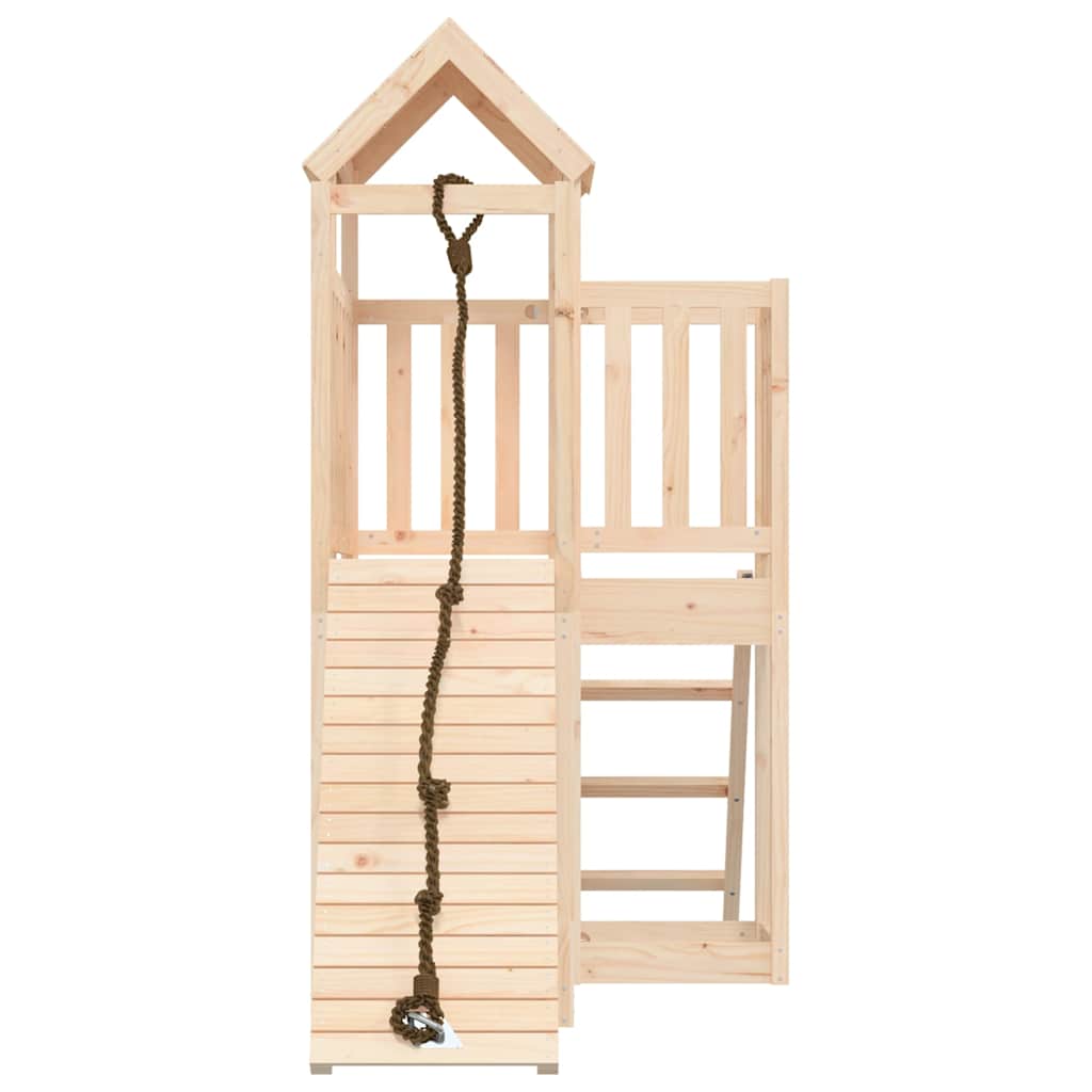 Speelhuis Met Klimwand Massief grenenhout