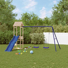 Speelhuis massief grenenhout 120x100x130 cm