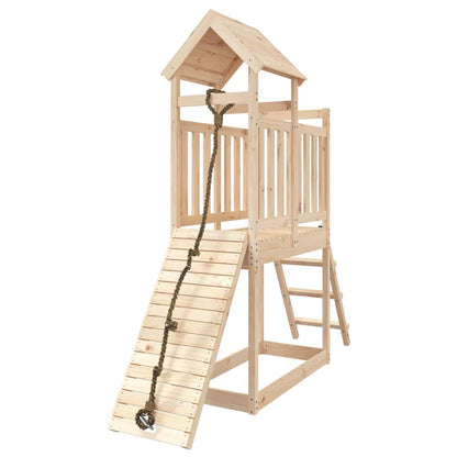 Speelhuis Met Klimwand Massief grenenhout