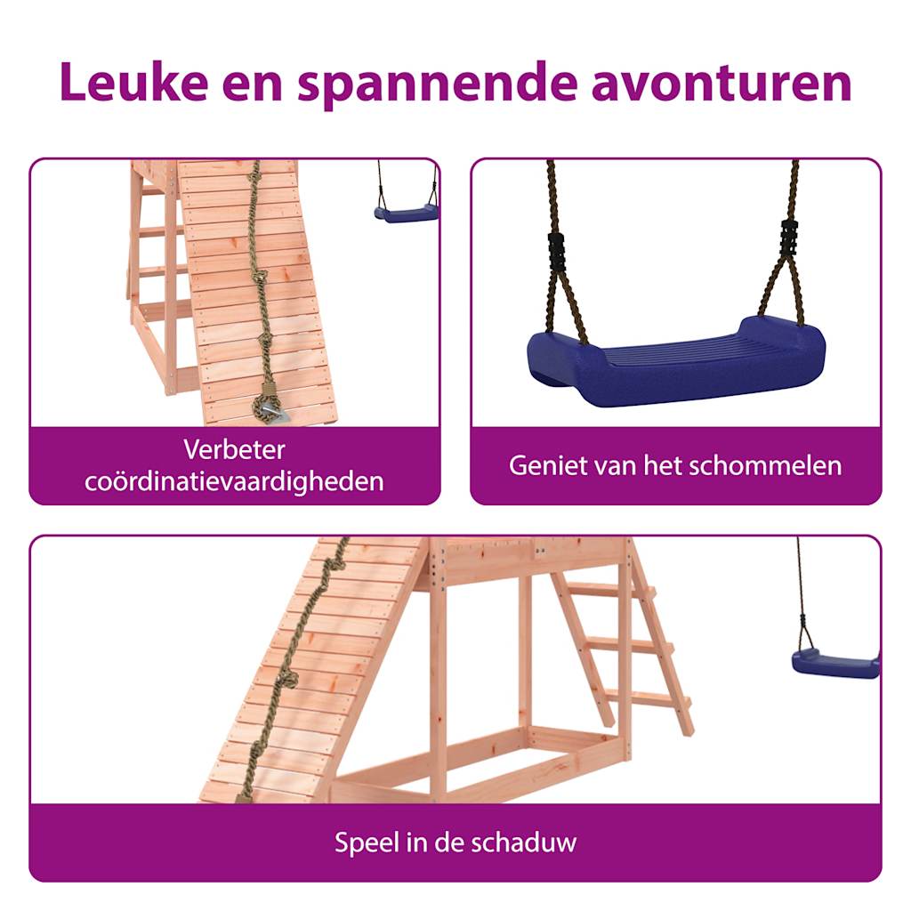 Speelhuis Massief douglashout