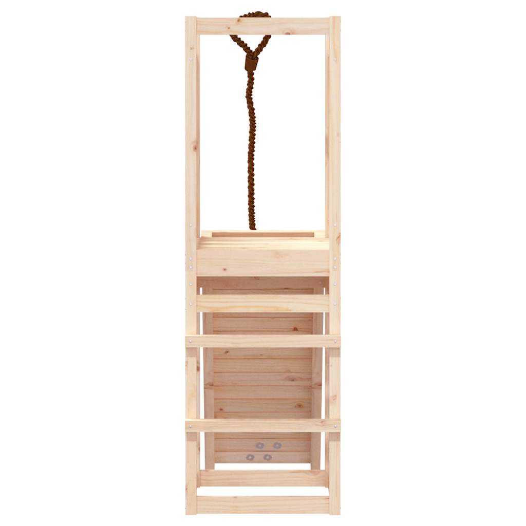 Speelhuis Met Klimwand Massief grenenhout