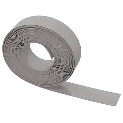 Tuinranden 3 st 10 m 15 cm polyetheen grijs 30 x 0.15 m Grijs