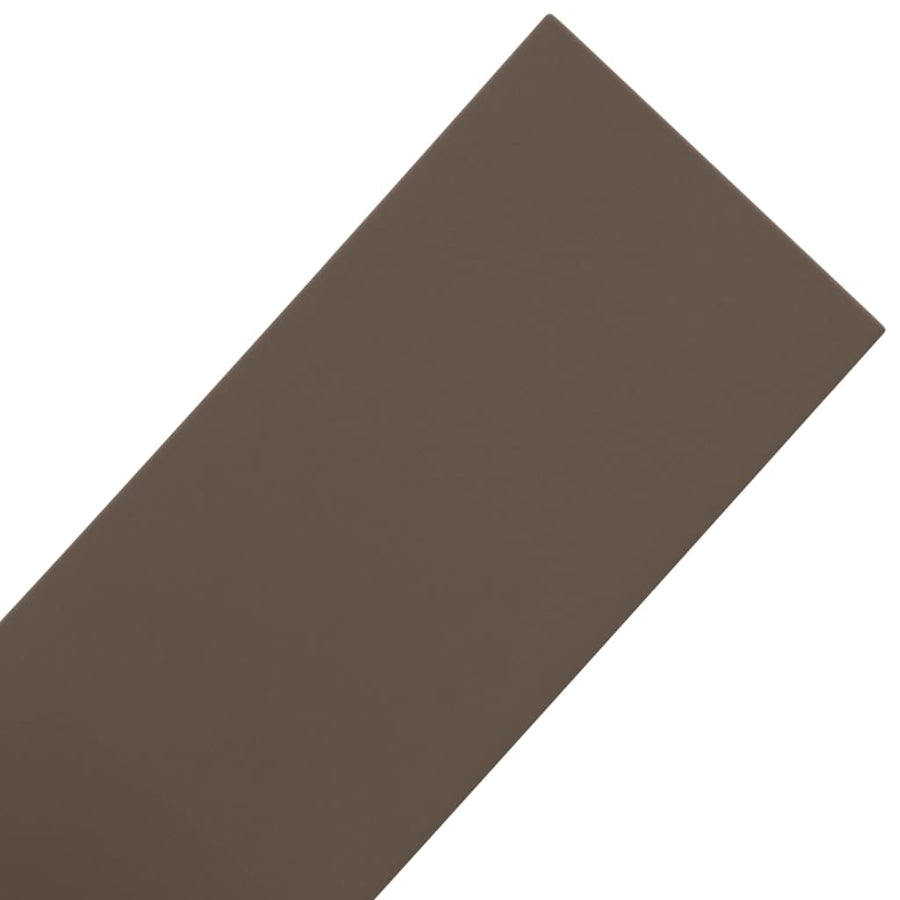 Tuinranden 4 st 10 m 15 cm polyetheen bruin 40 x 0.15 m Bruin