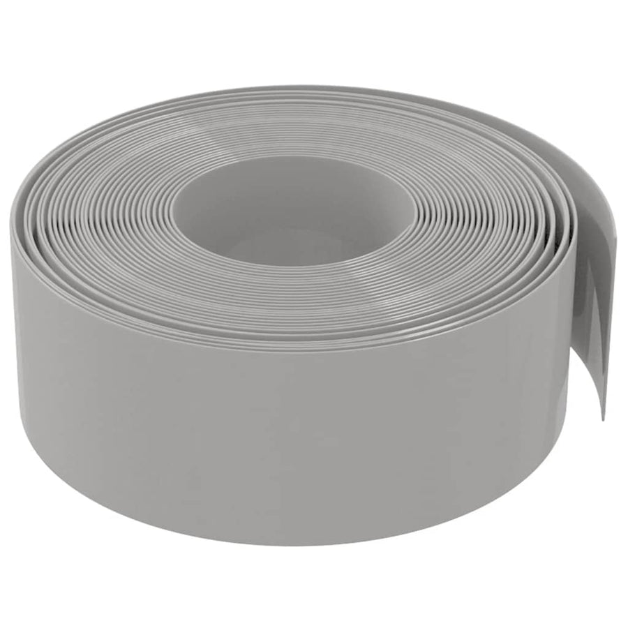 Tuinranden 3 st 10 m 20 cm polyetheen grijs 30 x 0.2 m Grijs