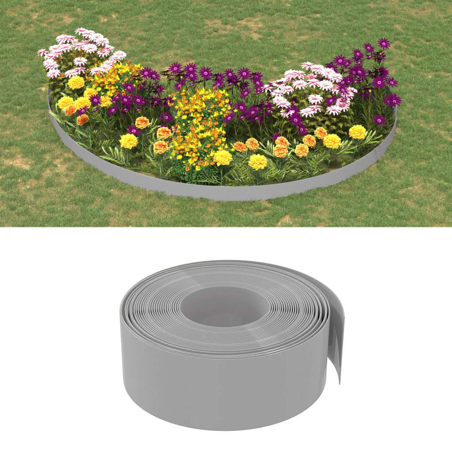 Tuinranden 3 St 10 M 20 Cm Polyetheen Bruin