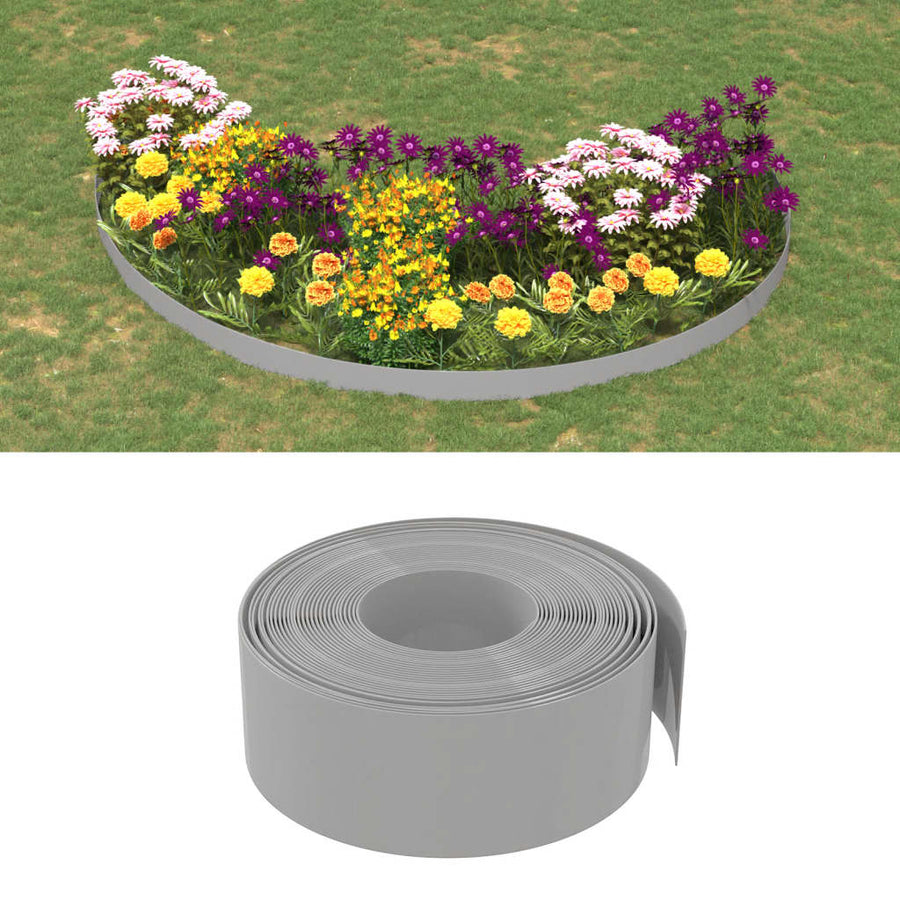 Tuinranden 3 St 10 M 20 Cm Polyetheen Bruin