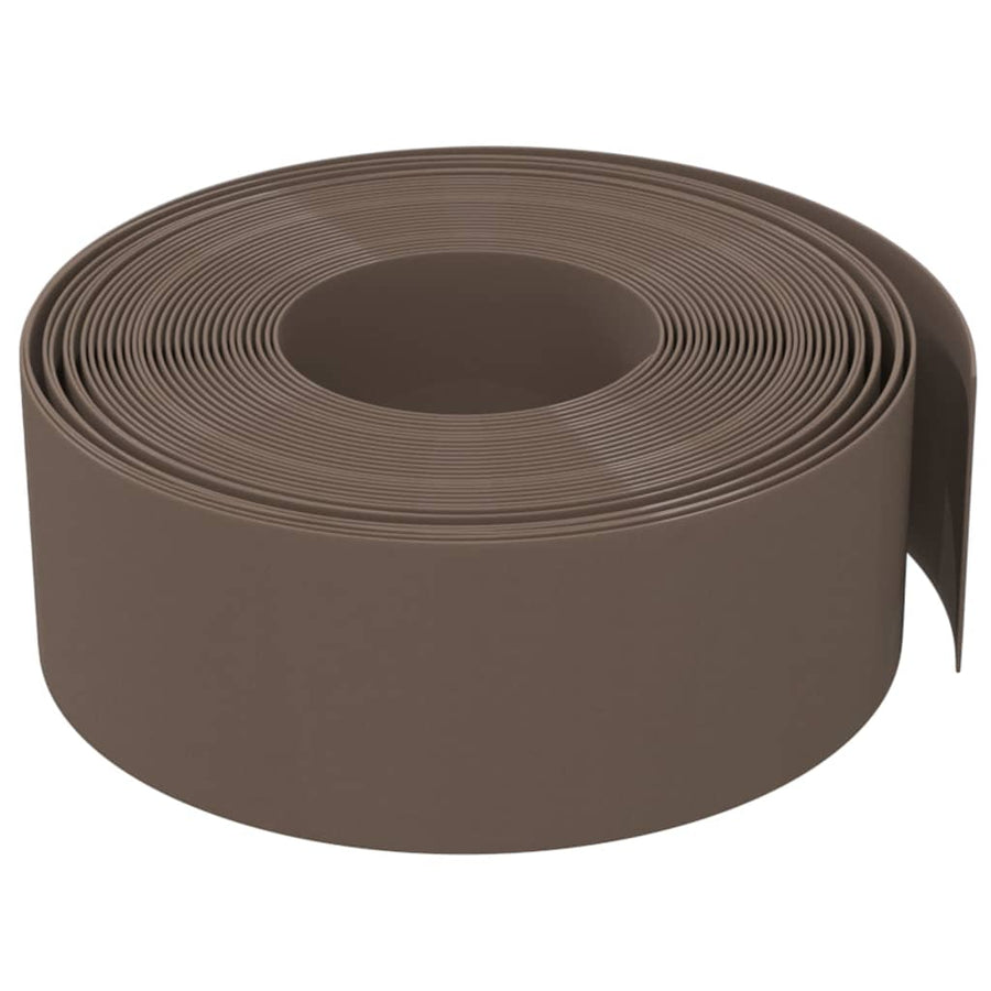 Tuinranden 3 St 10 M 20 Cm Polyetheen Bruin