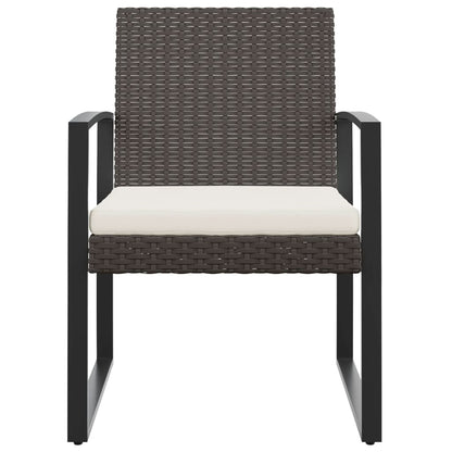 Tuinstoelen Polypropeen Rattan Zwart