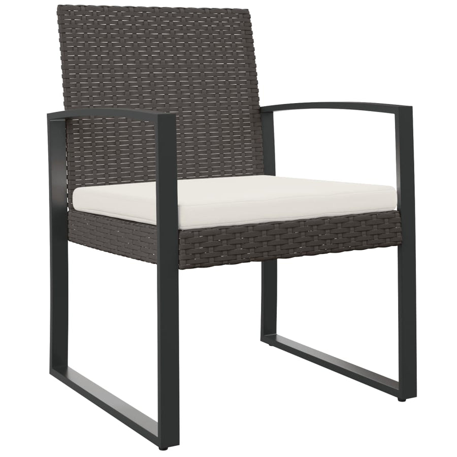 Tuinstoelen Polypropeen Rattan Bruin