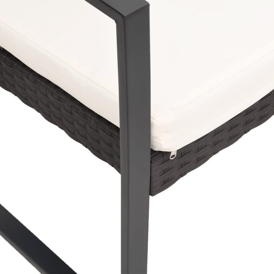 Tuinstoelen Polypropeen Rattan Bruin