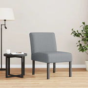 Fauteuil stof lichtgrijs
