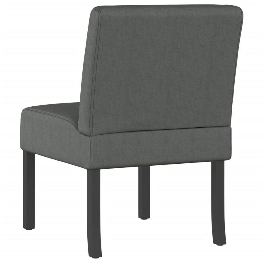 Fauteuil stof donkergrijs