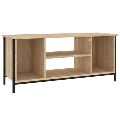 Tv-Meubel 102X35X45 Cm Bewerkt Hout Kleurig Sonoma eiken