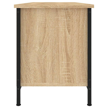 Tv-Meubel 102X35X45 Cm Bewerkt Hout Kleurig Sonoma eiken