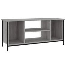 Tv-Meubel 102X35X45 Cm Bewerkt Hout Grijs Sonoma Eikenkleurig