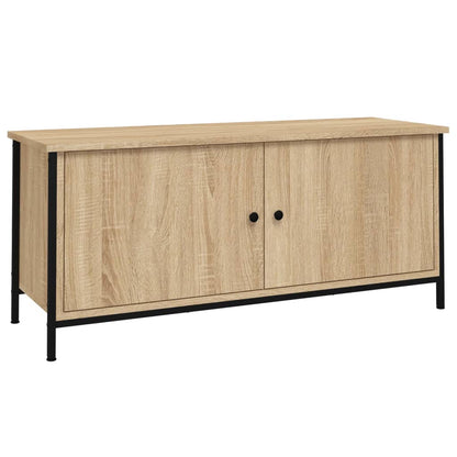 Tv-Meubel 102X35X45 Cm Bewerkt Hout Kleurig 102 cm Sonoma eiken